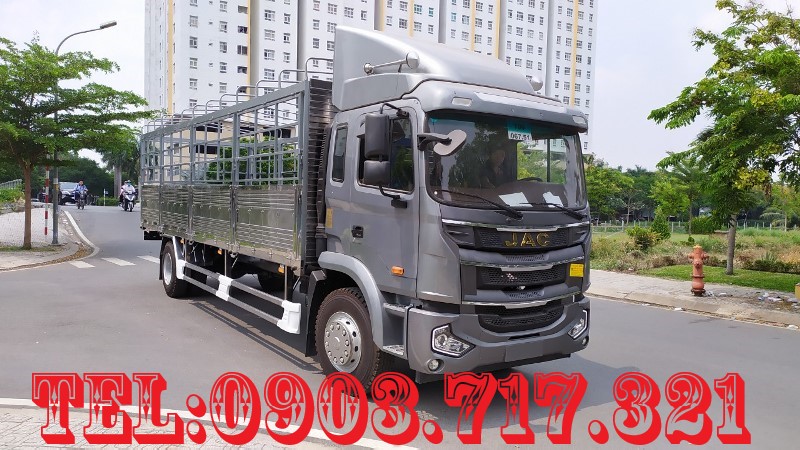 Xe tải 5 tấn - dưới 10 tấn 2022 - Bán xe tải Jac 9 Tấn nhập khẩu thùng dài 8m3 có xe sẵn giao ngay giá tốt.