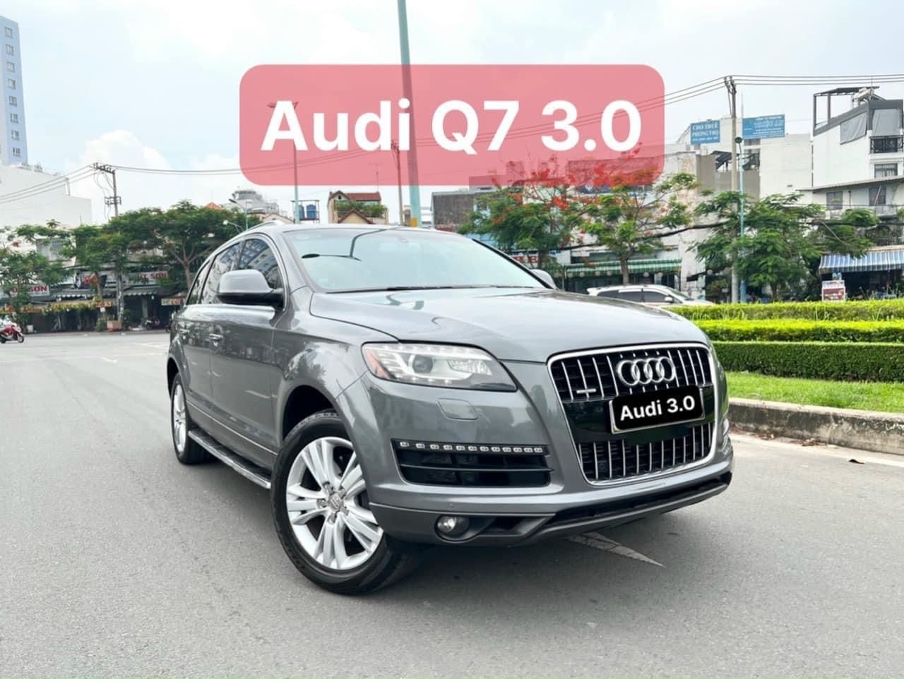 Audi Q7 2012 - Máy 3.0 nhập Đức 2012 loại slier full đồ chơi, màu xám nhà mua mới