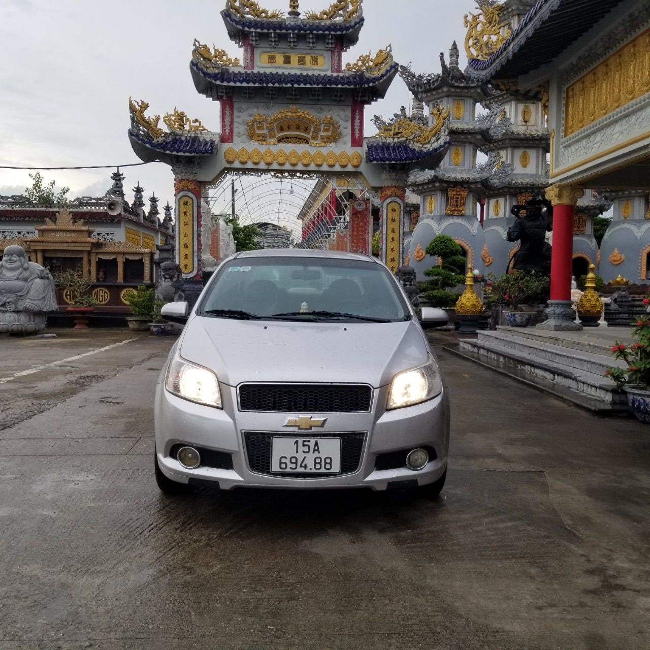 Chevrolet Aveo 2016 - Xe tư nhân, màu bạc