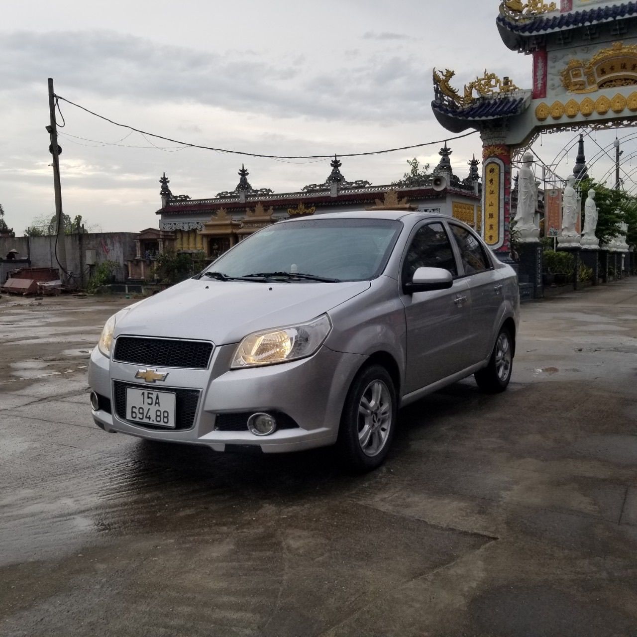 Chevrolet Aveo 2016 - Xe tư nhân, màu bạc