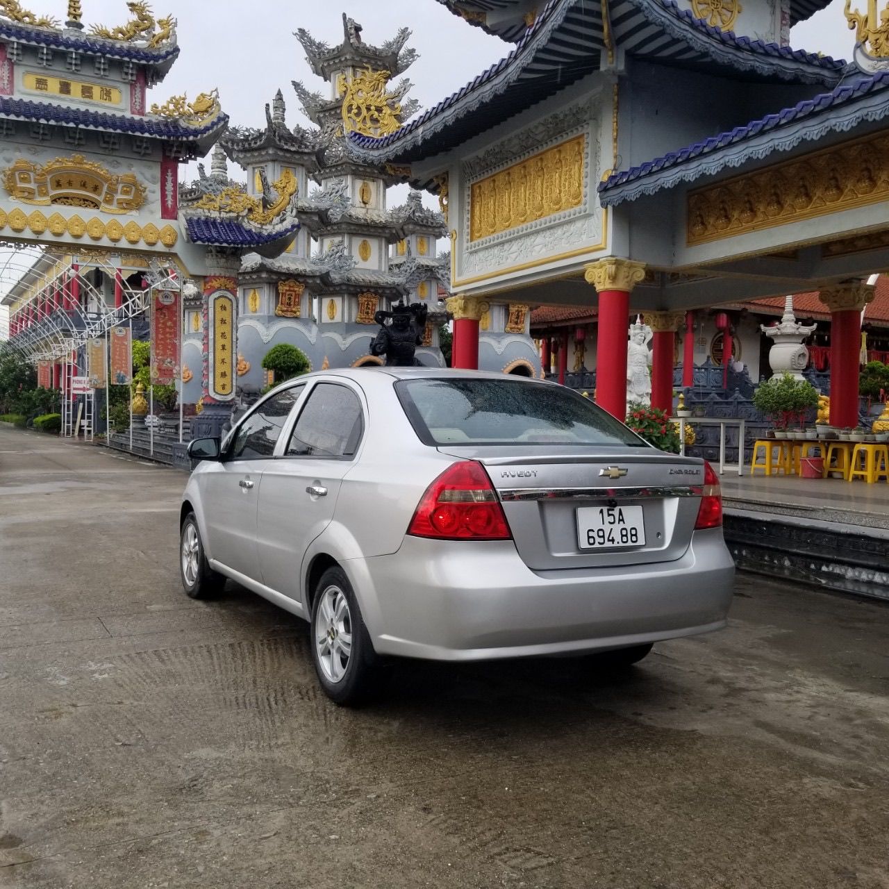 Chevrolet Aveo 2016 - Xe tư nhân, màu bạc