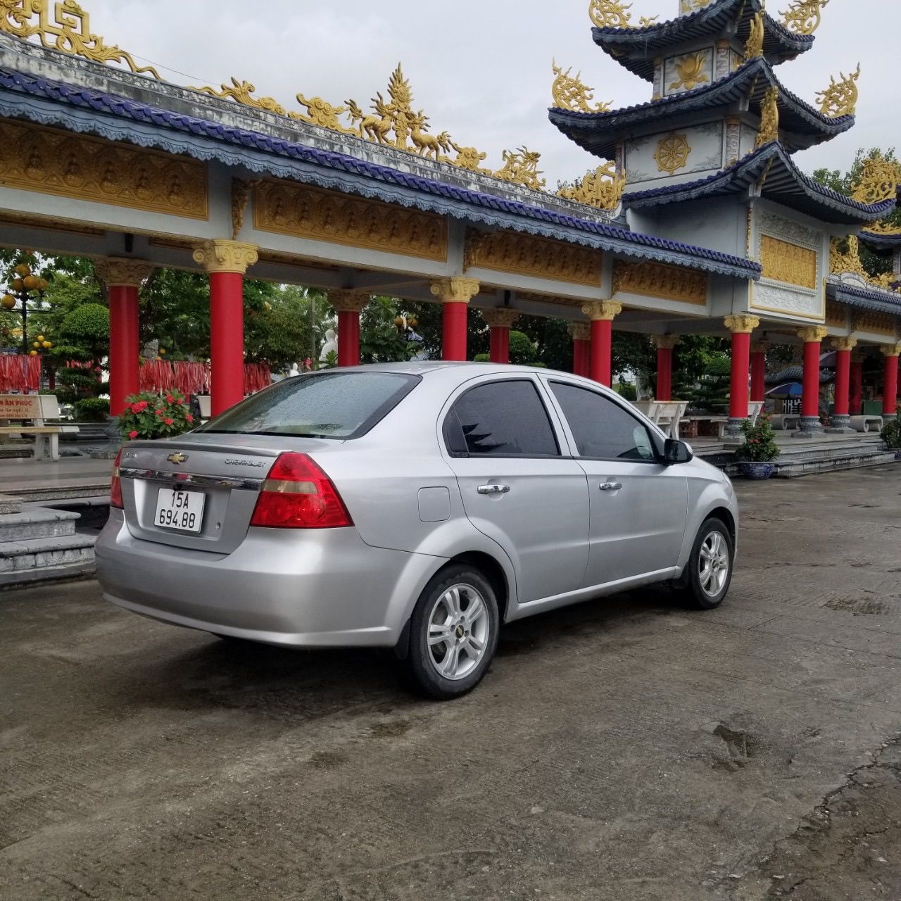 Chevrolet Aveo 2016 - Xe tư nhân, màu bạc
