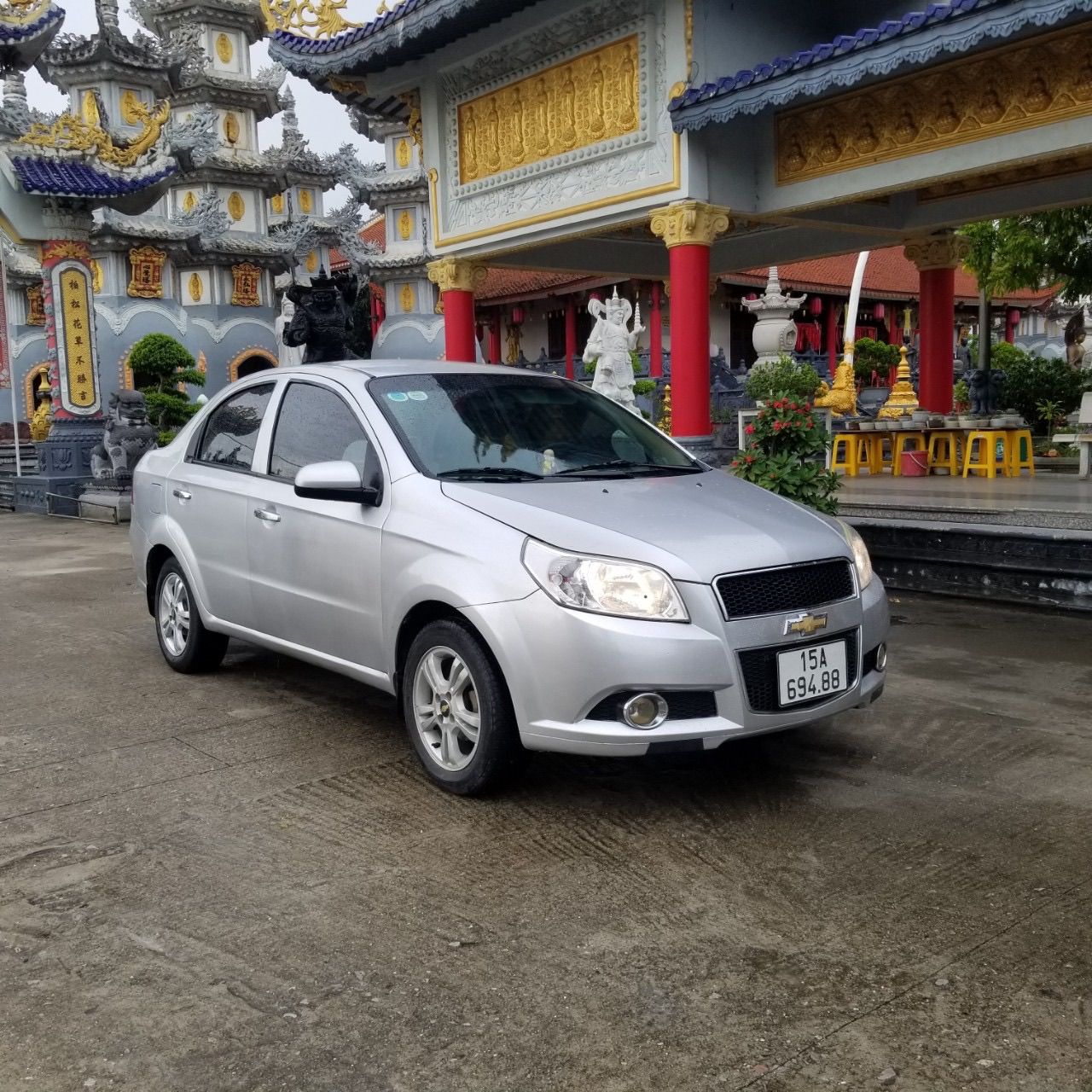 Chevrolet Aveo 2016 - Xe tư nhân, màu bạc
