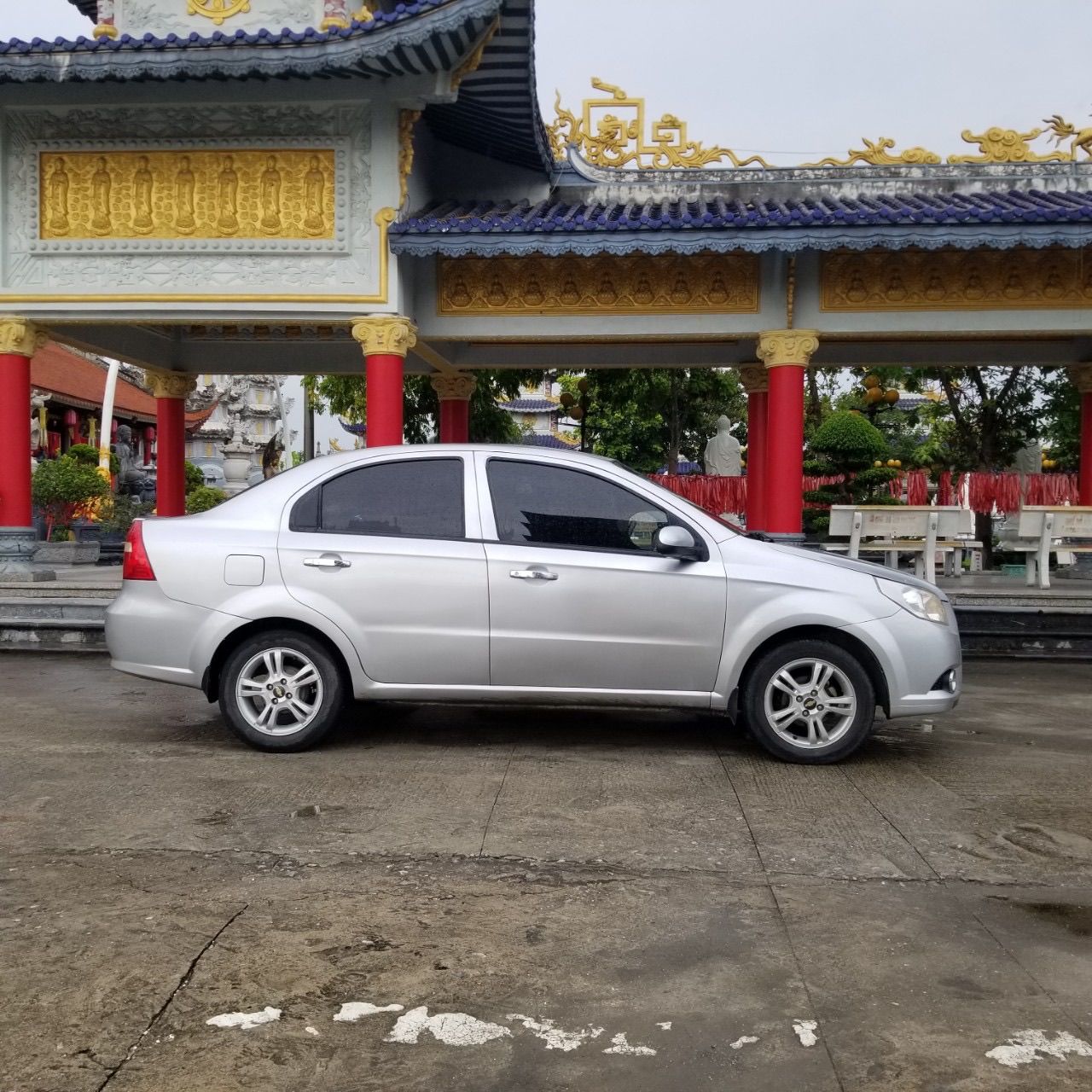 Chevrolet Aveo 2016 - Xe tư nhân, màu bạc