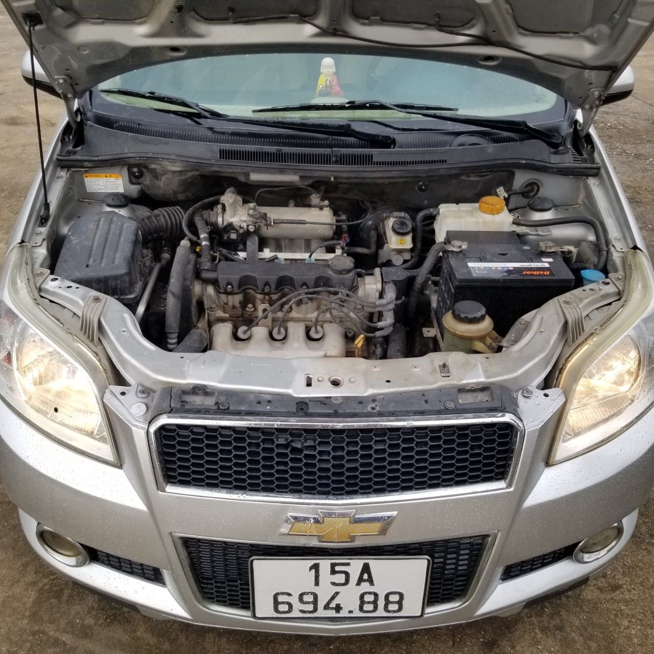 Chevrolet Aveo 2016 - Xe tư nhân, màu bạc