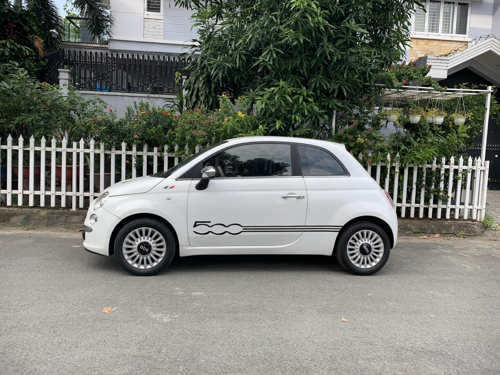 Fiat 500 2010 - Bán Fiat 500 đời 2010, màu trắng, nhập khẩu chính hãng