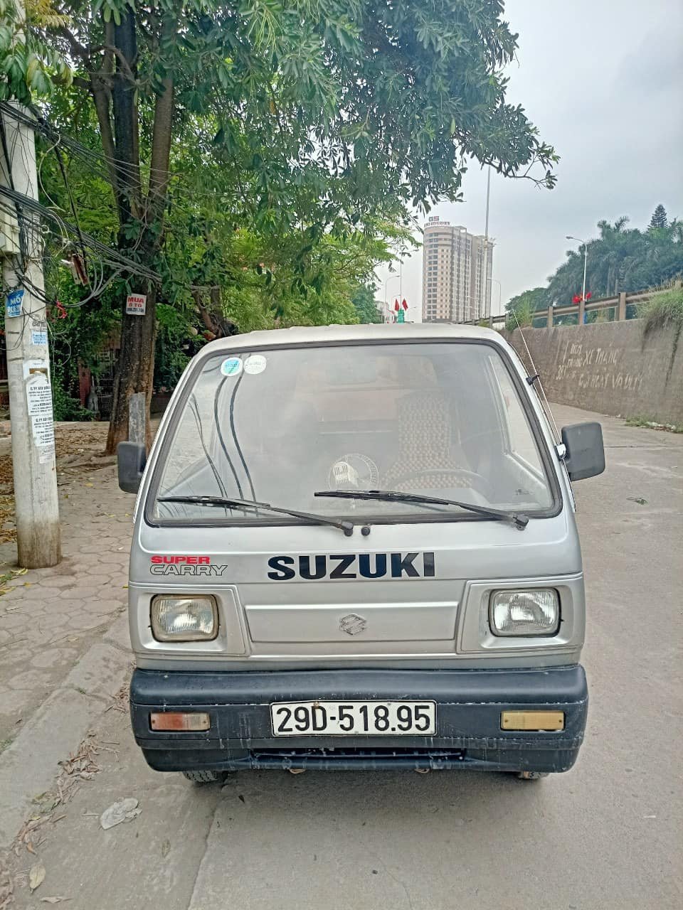 Suzuki Super Carry Van 2005 - Màu bạc, giá rẻ