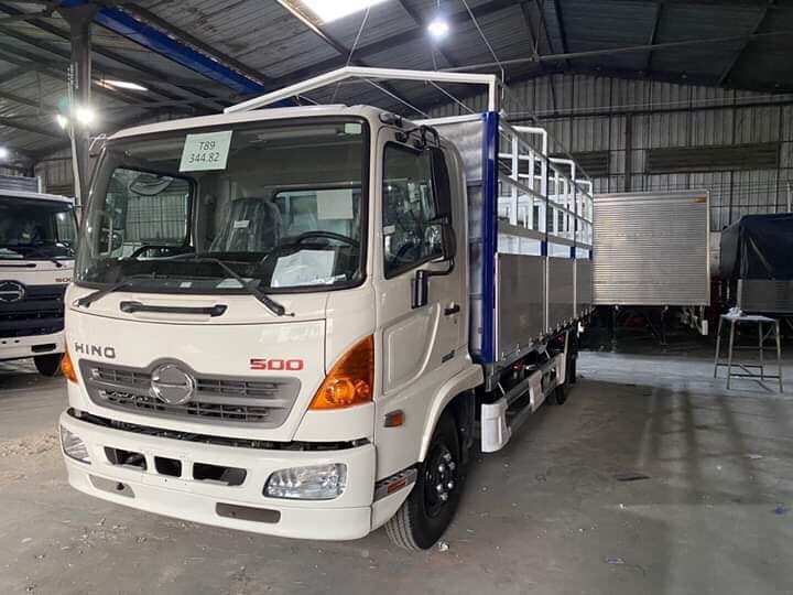 Hino FC 2022 - Tải 6t2 thùng inox bửng nhôm giao xe ngay