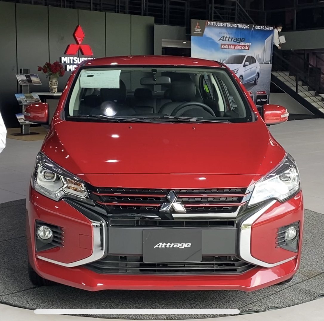 Mitsubishi Attrage 2022 - Giá tốt nhất toàn quốc, sốc tiền mặt, giá hời nhất khi mua xe em Khánh
