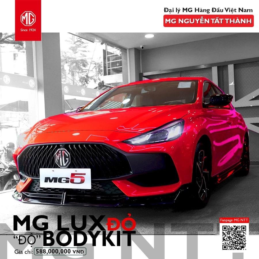 MG 2022 - Đỏ - Quà tặng trọn bộ body kit