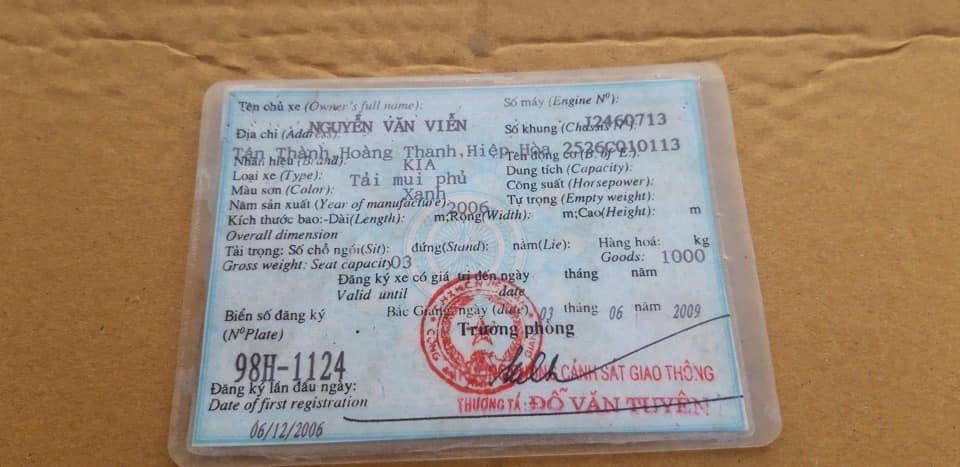 Kia K2700 2007 - Kia K2700 2007 tại Thái Bình