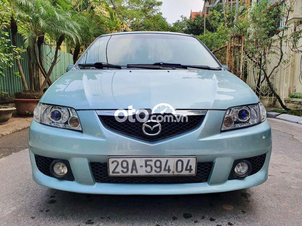 Mazda Premacy 2003 - Số tự động màu xanh