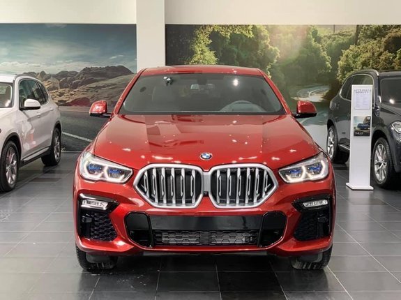 BMW X6 2022 - Xe màu đỏ nổi bật thu hút ánh nhìn