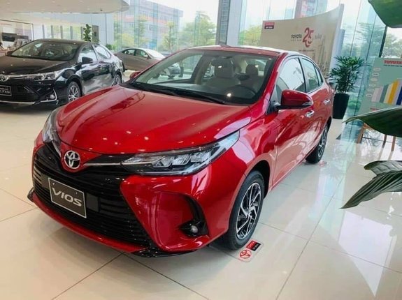 Toyota Vios 2022 - Nhận xe đi ngay từ 90.000.000 đồng - Tặng bộ phụ kiện chính hãng