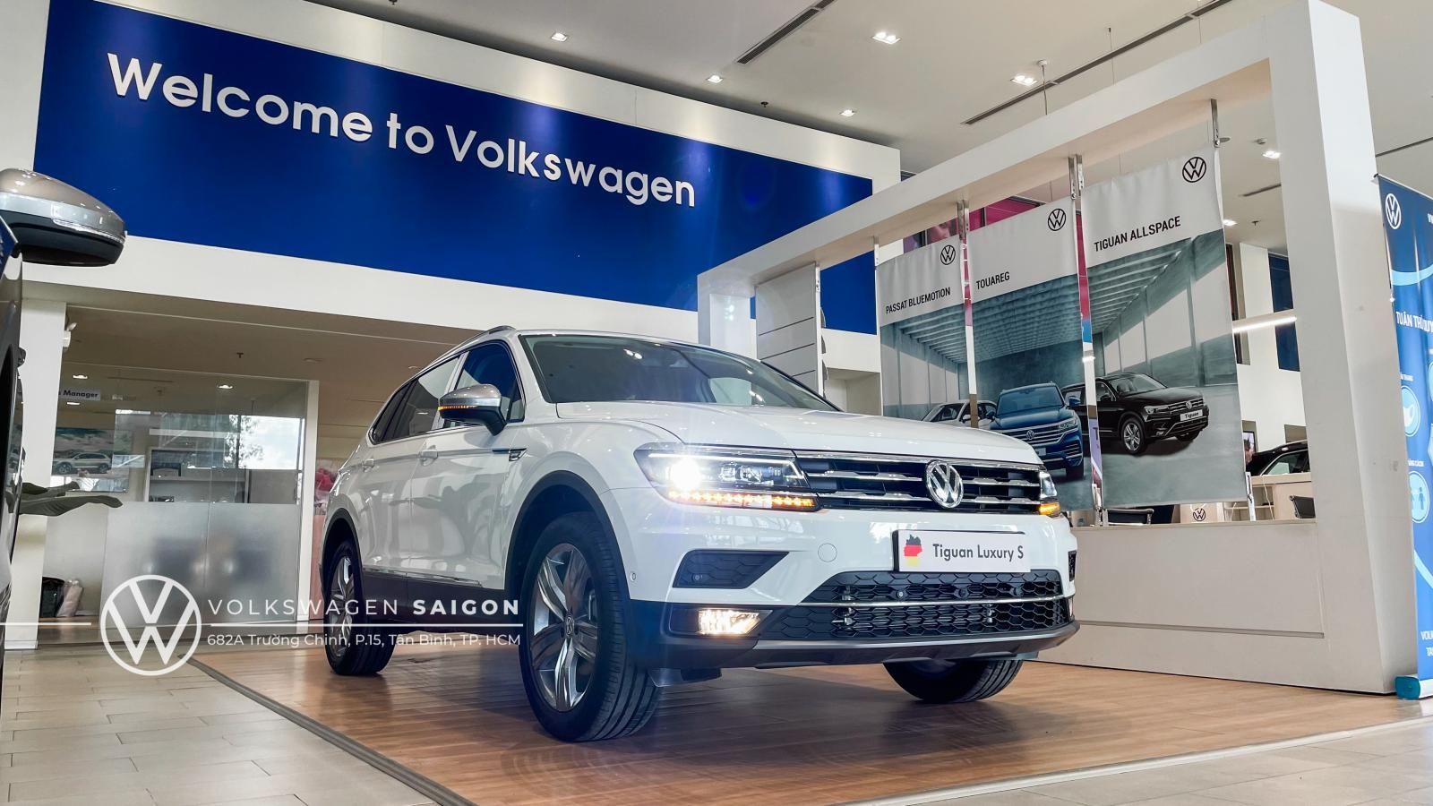 Volkswagen Tiguan 2022 - Giá tốt nhất miền Nam - Giảm 100% phí trước bạ - Tặng BHVC, tặng 5 năm bảo dưỡng, lãi suất 0%