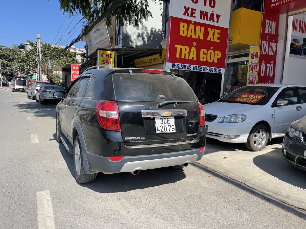 Chevrolet Captiva 2007 - Màu đen giá hữu nghị