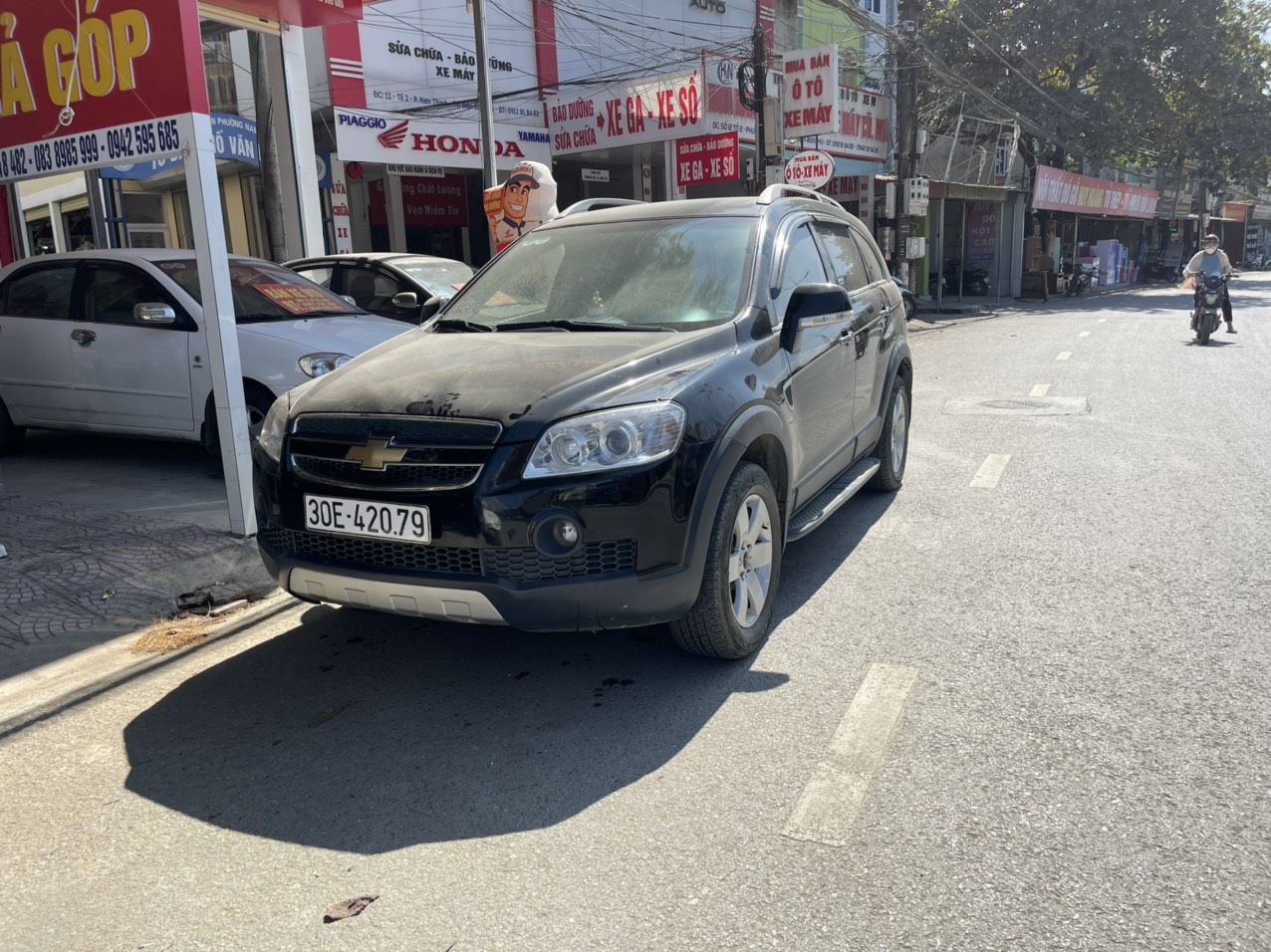 Chevrolet Captiva 2007 - Màu đen giá hữu nghị