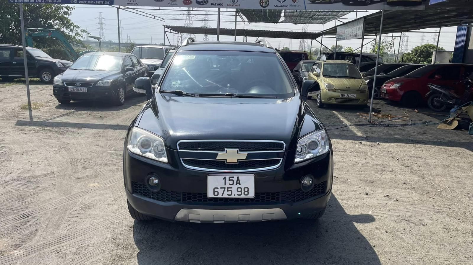 Chevrolet Captiva 2008 - Xe màu đen