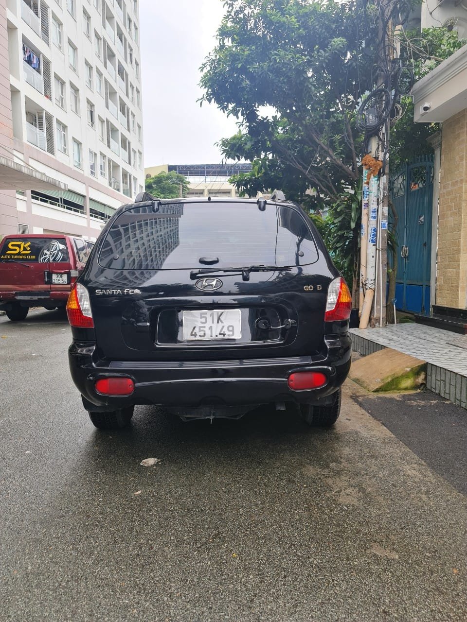 Hyundai Santa Fe 2002 - Xe màu đen