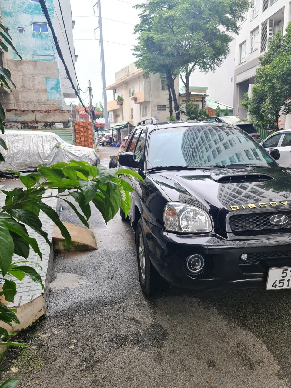 Hyundai Santa Fe 2002 - Xe màu đen