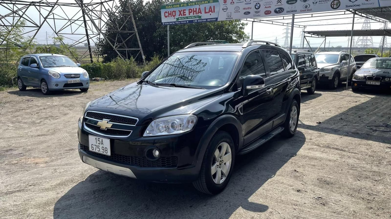 Chevrolet Captiva 2008 - Xe màu đen