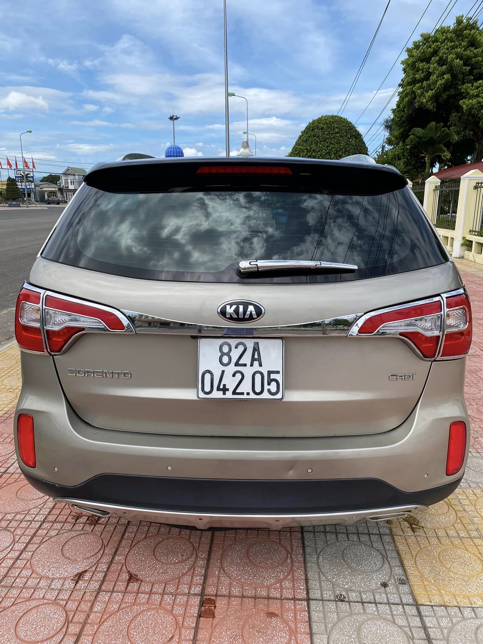 Kia Sorento 2018 - Xe màu xám số tự động