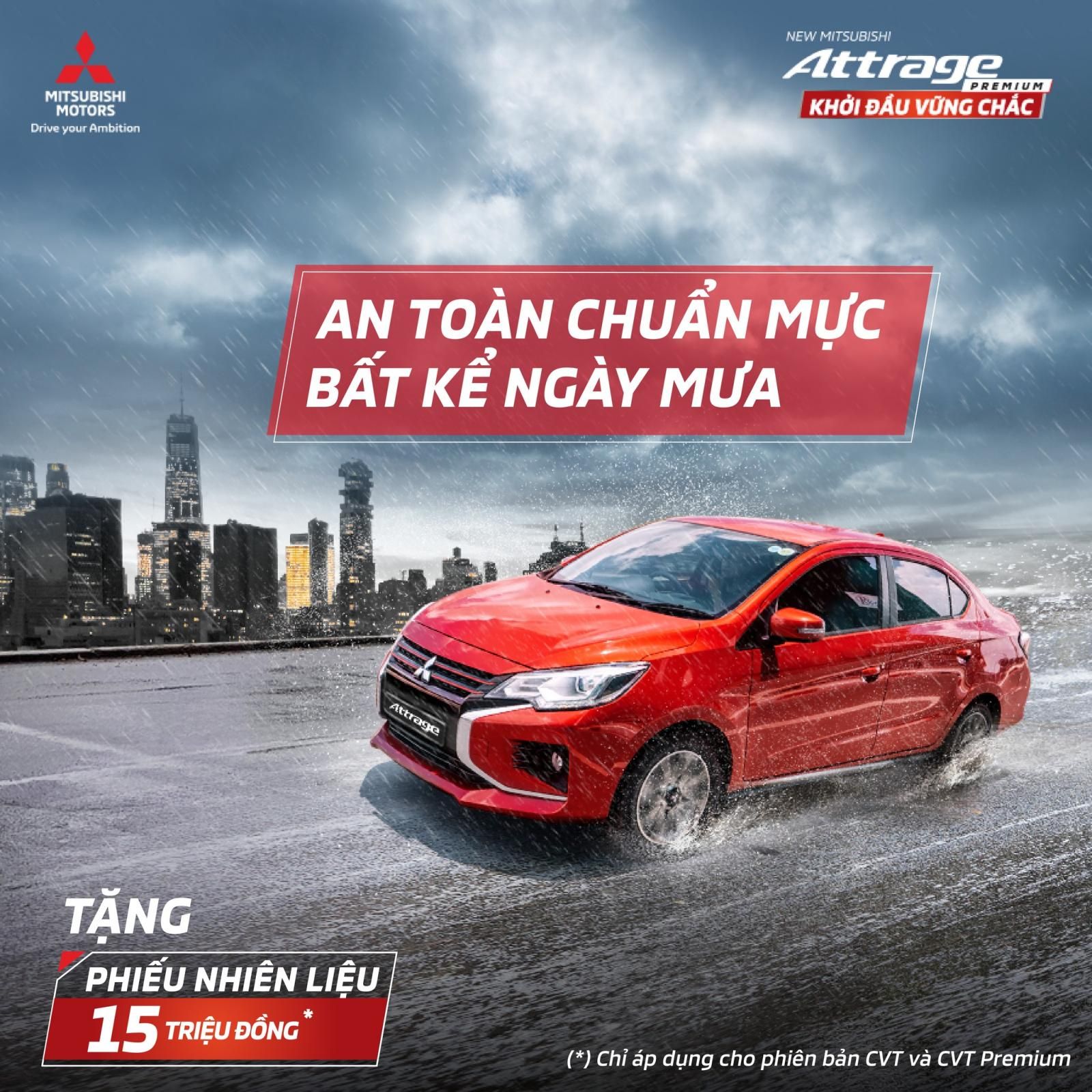 Mitsubishi Attrage 2022 - MITSUBISHI - dòng xe tiết kiệm phù hợp mọi gia đình Việt