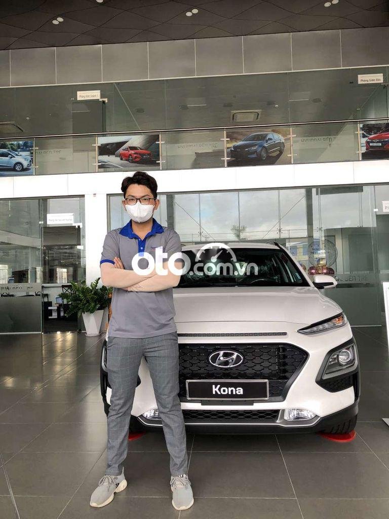 Hyundai Kona 2021 - Cần bán xe Hyundai Kona đời 2021, màu trắng, nhập khẩu