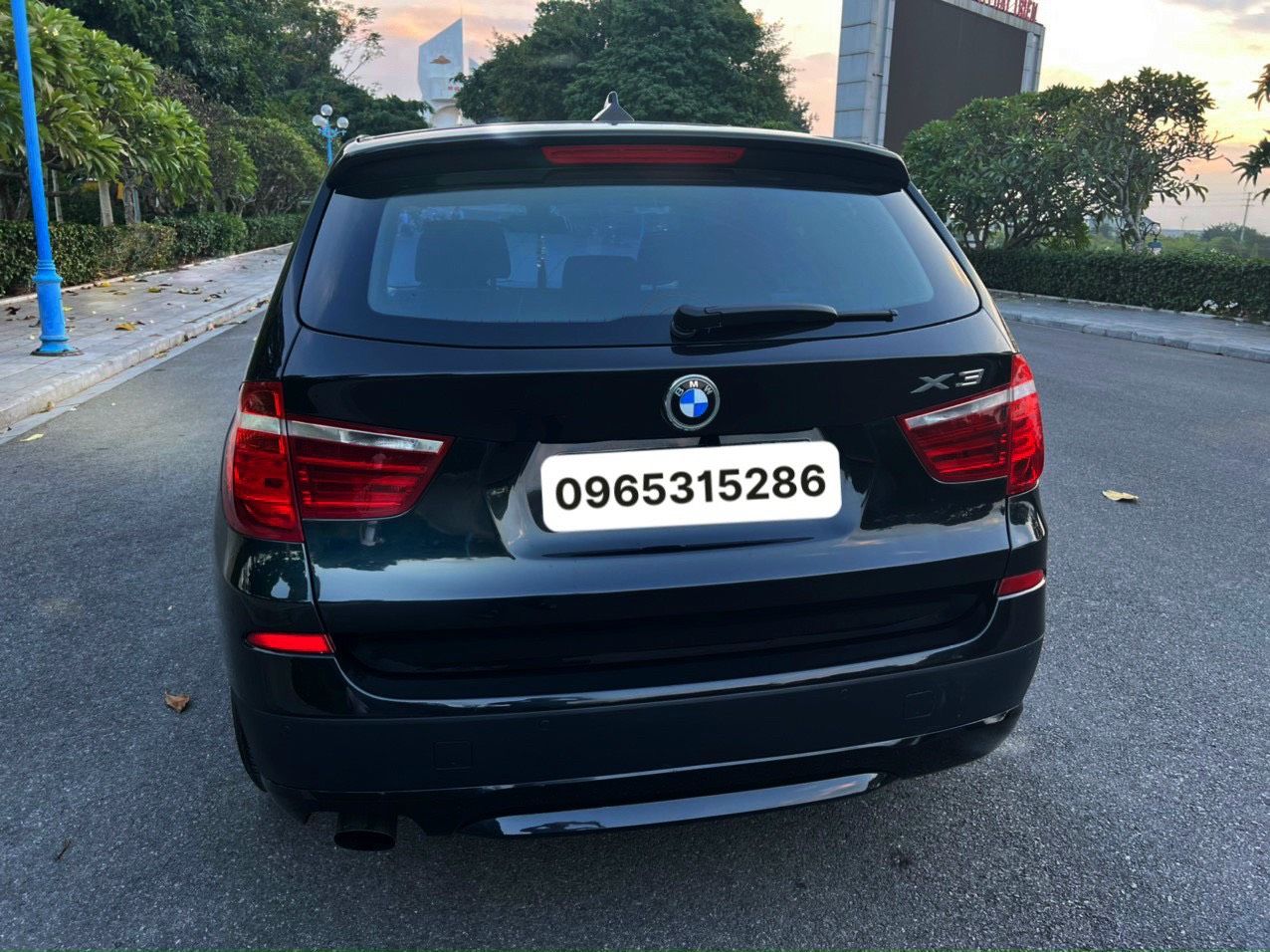 BMW X3 2012 - Xe màu đen