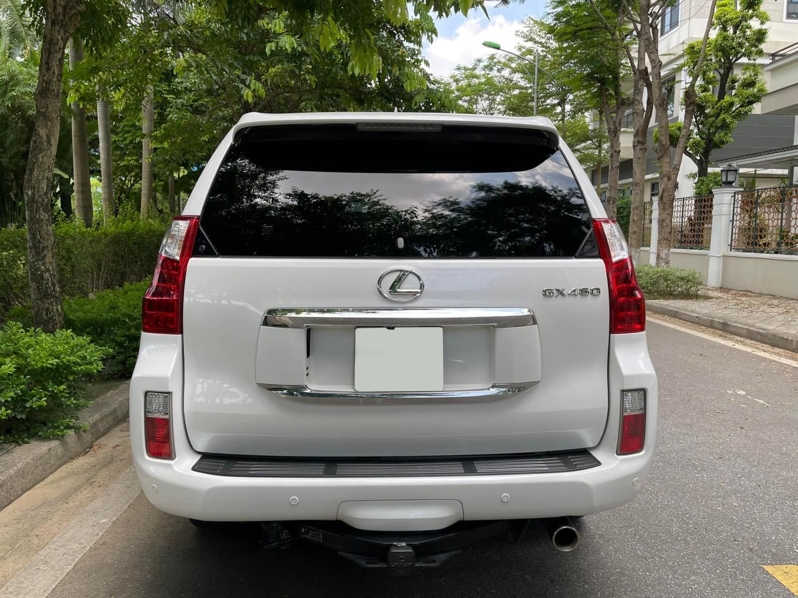 Lexus GX 460 2012 - Nhập Mỹ full options, màu trắng, nội thất kem siêu mới