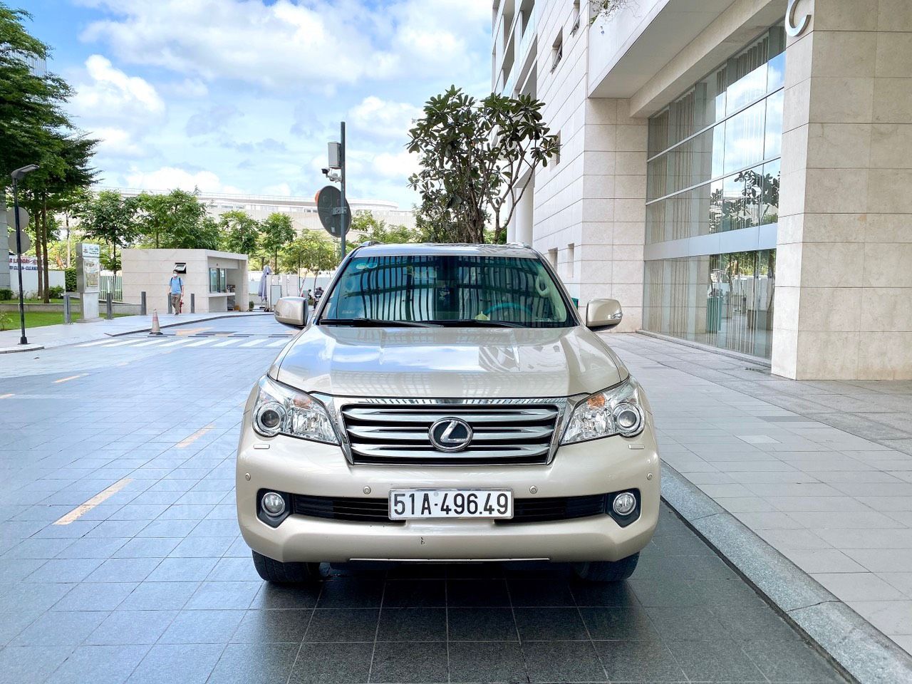 Lexus GX 460 2012 - Cần bán gấp xe màu vàng