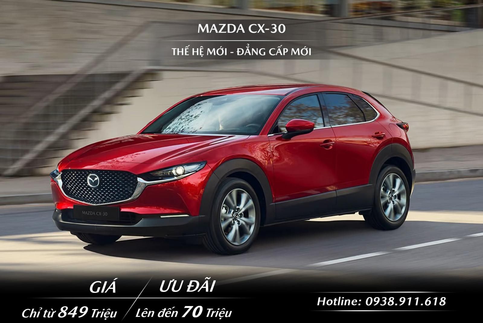 Mazda CX-30 2021 - Giá cực ưu đãi tại Quảng Ngãi (Còn TL)