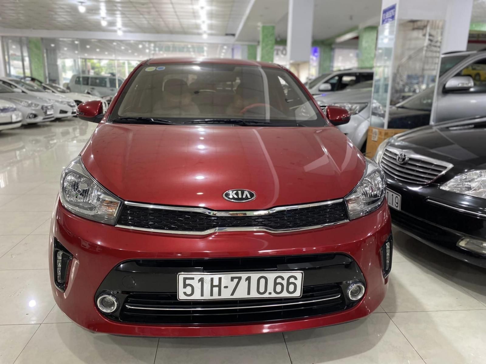 Kia Soluto 2019 - Màu đỏ số tự động, 409tr