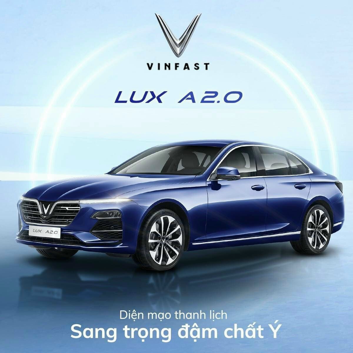 VinFast LUX A2.0 2022 - Sở hữu xe Vinfast khi chính sách áp dụng voucher áp dụng lên tới 3 voucher