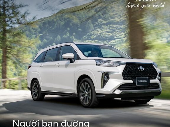 Toyota Veloz Cross 2022 - Xe giao ngay trong tháng - Giao xe tận nhà, ưu đãi cực khủng