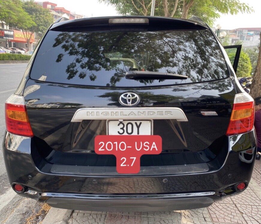 Toyota Highlander 2010 - Phiên bản máy xăng 2.7 full option