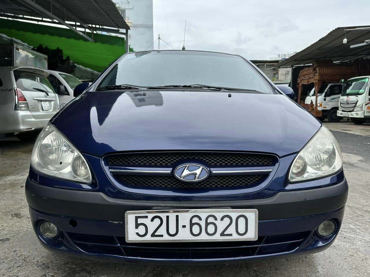 Hyundai Getz 2007 - Màu xanh lam còn mới