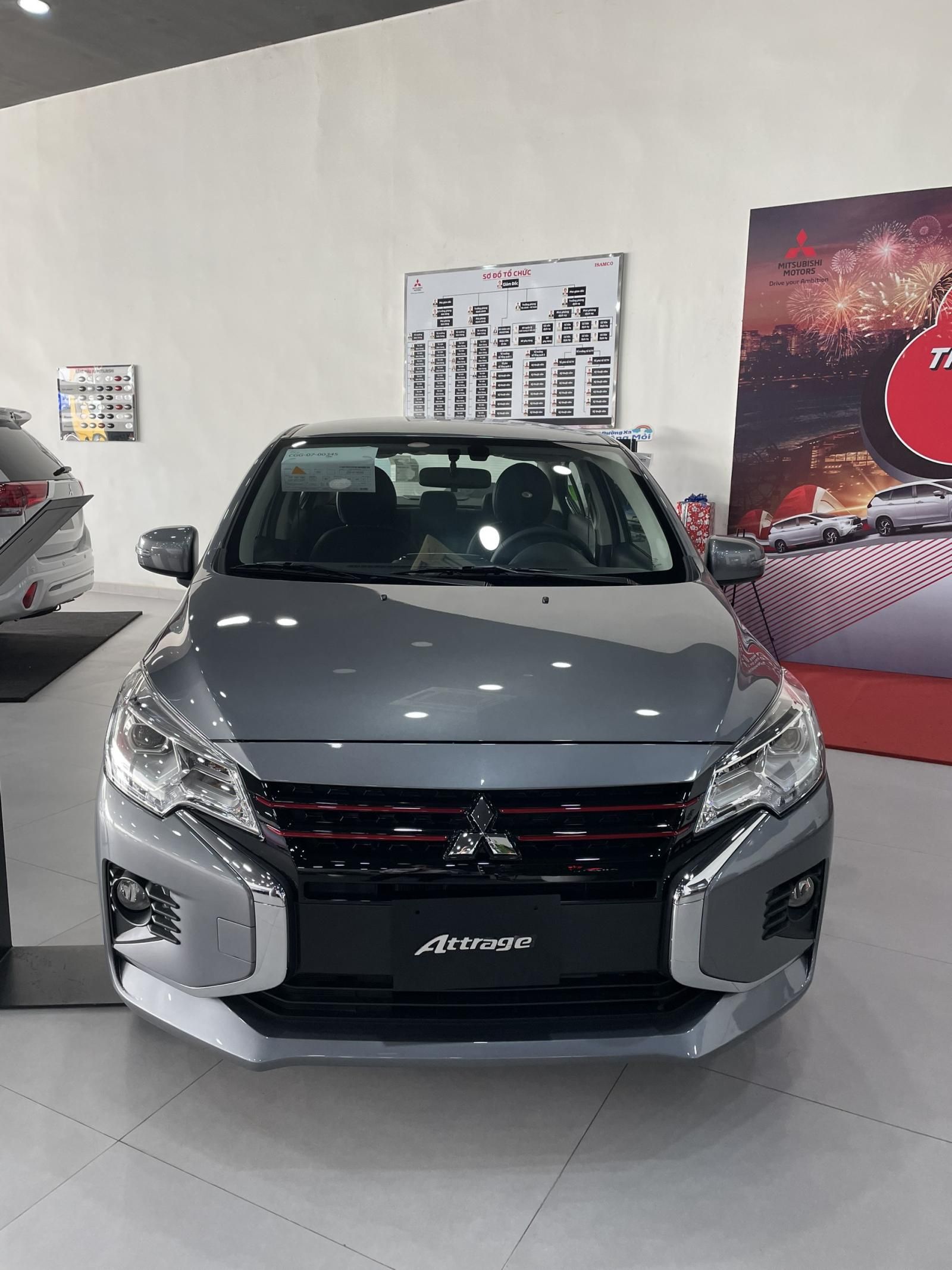 Mitsubishi Attrage 2022 - Xe sẵn giao ngay Ưu đãi phiếu nhiên liệu 15 triệu (quy tiền mặt)