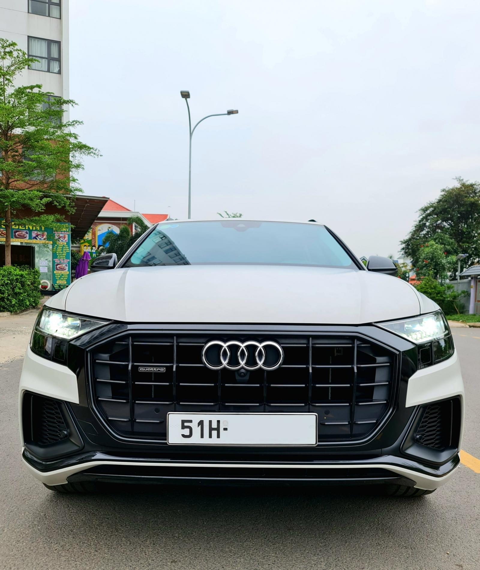 Audi Q8 55 TFSI S-Line Quattro 2021 - Audi Q8 55 TFSI S-Line Quattro DK 2021,BH ĐẾN 2024