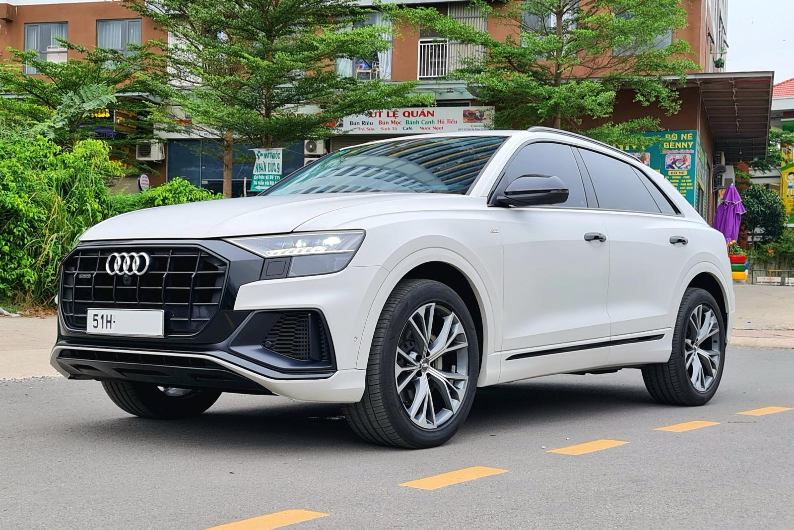 Audi Q8 55 TFSI S-Line Quattro 2021 - Audi Q8 55 TFSI S-Line Quattro DK 2021,BH ĐẾN 2024