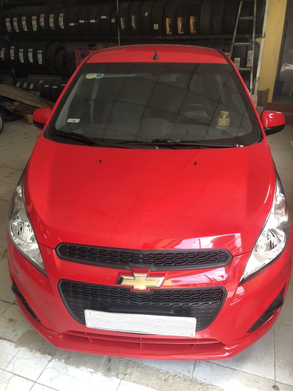 Chevrolet Spark 2017 - Cần bán xe Chevrolet Spark đời 2017, màu đỏ, 230tr