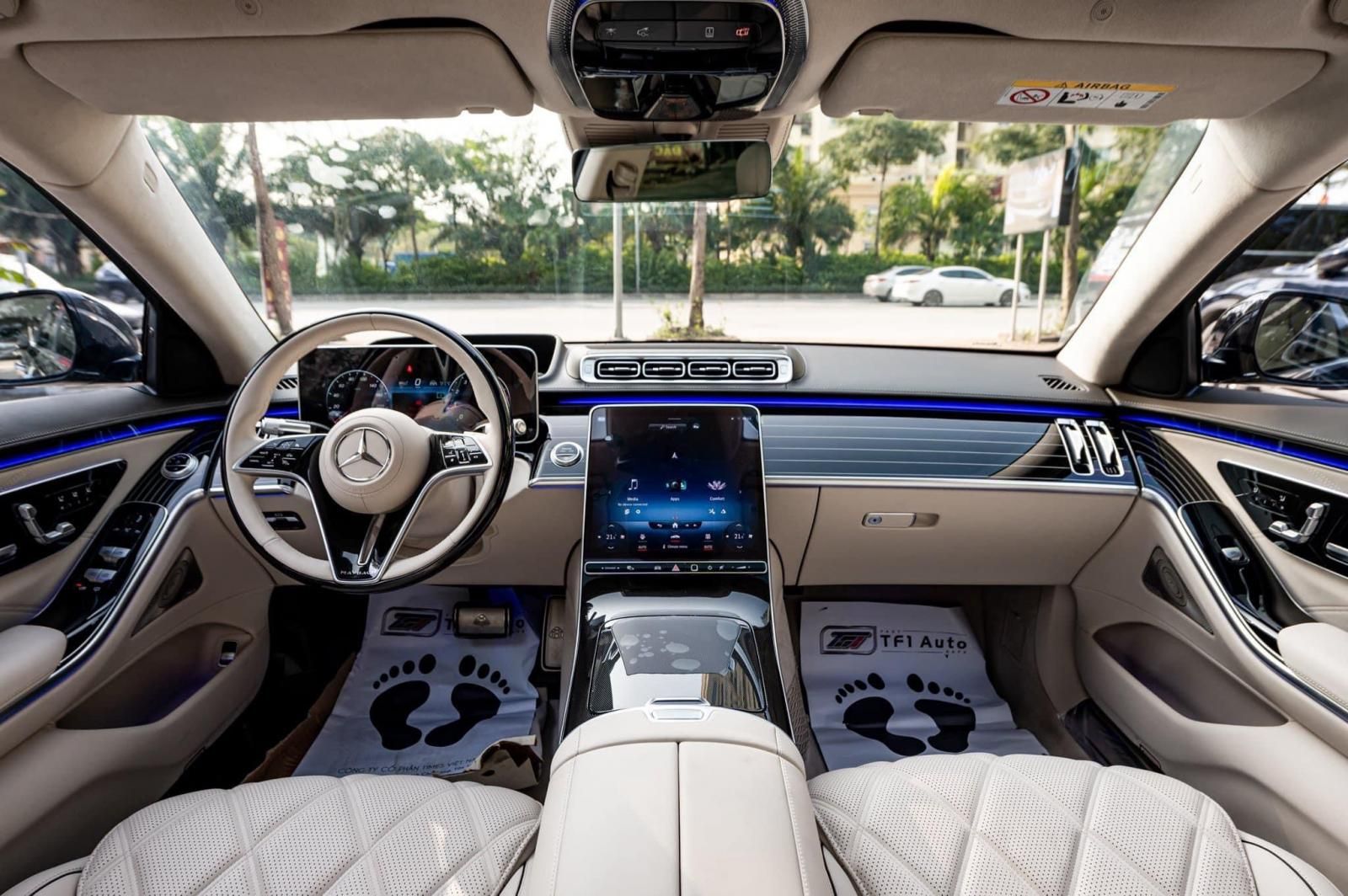 Mercedes-Maybach S 580 2022 - Đen/beige, sẵn giao ngay