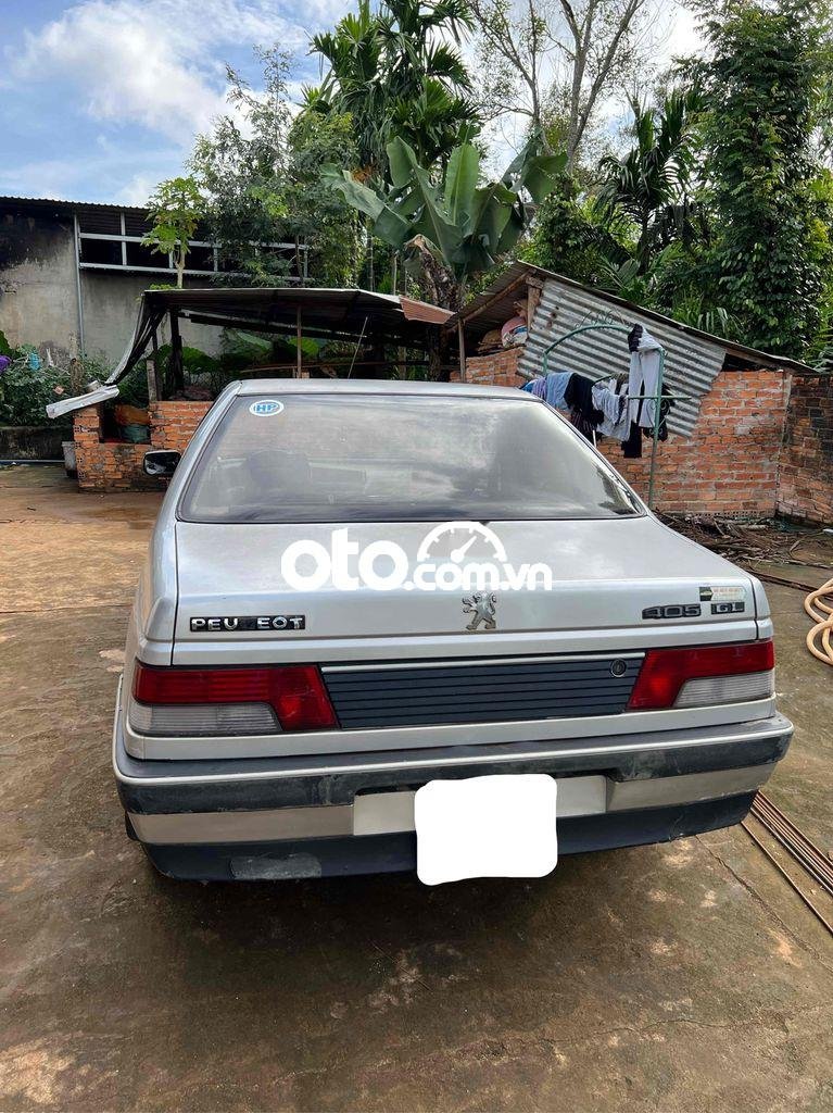 Peugeot 405    5 chỗ máy xăng, xe zin chạy tốt 1990 - Peugeot 405 sedan 5 chỗ máy xăng, xe zin chạy tốt