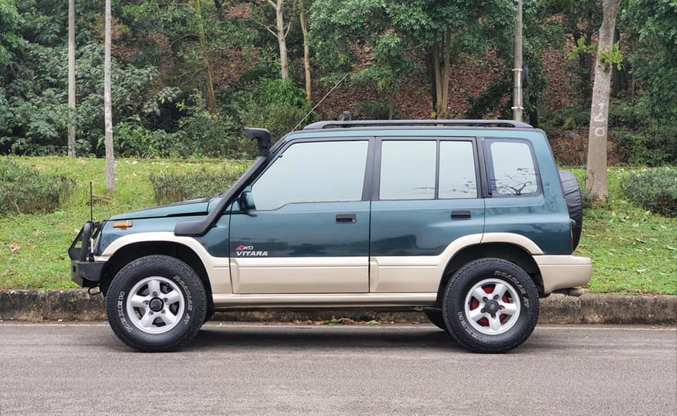 Suzuki Vitara 2003 - Xe màu xanh lam