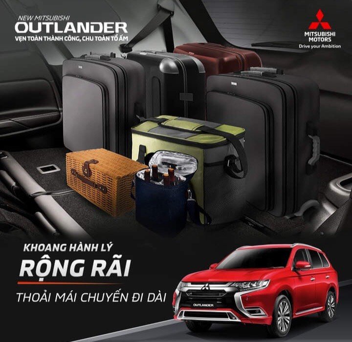 Mitsubishi Outlander 2022 - Sẵn xe giao ngay - Đủ màu - Ưu đãi lên đến 50 Triệu kèm thêm bộ phụ kiện chính hãng
