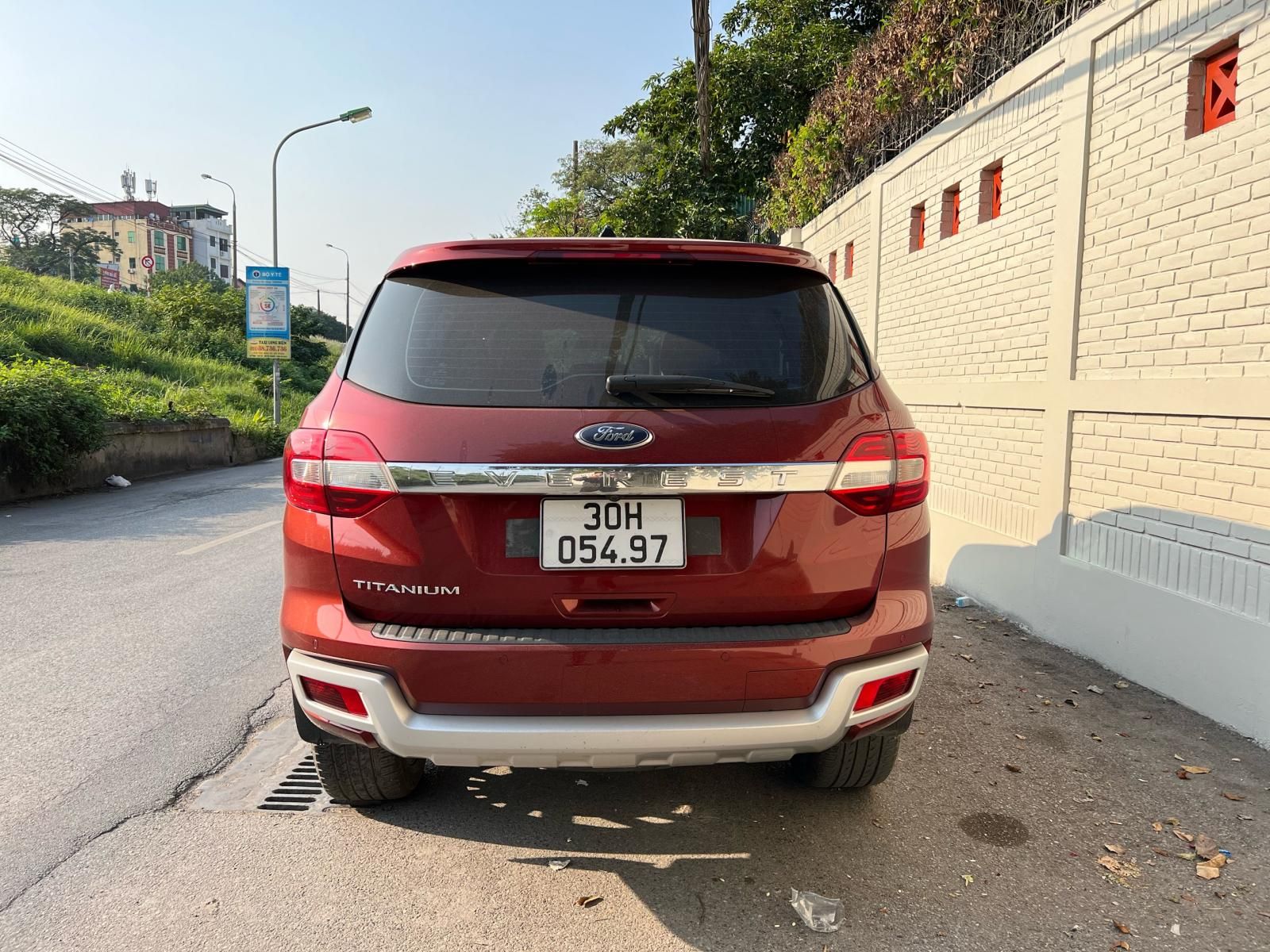 Ford Everest 2020 - Xe biển Hà Nội