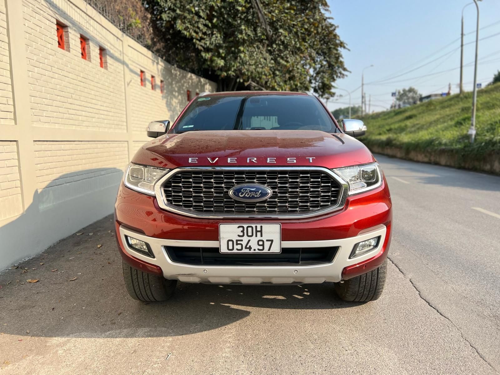 Ford Everest 2020 - Xe biển Hà Nội