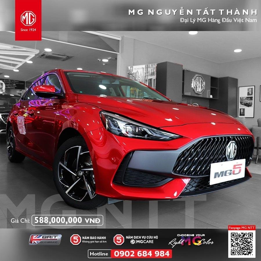 MG 2022 - All new đỏ - Giá chỉ 570 triệu