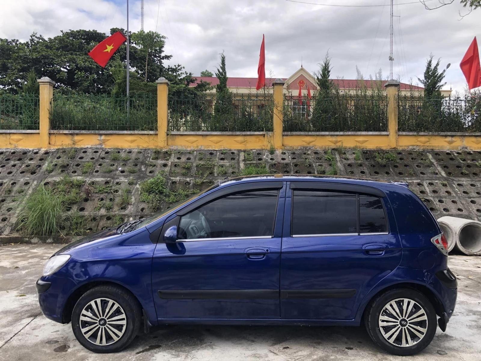 Hyundai Getz 2009 - Xe màu xanh lam, giá 165tr