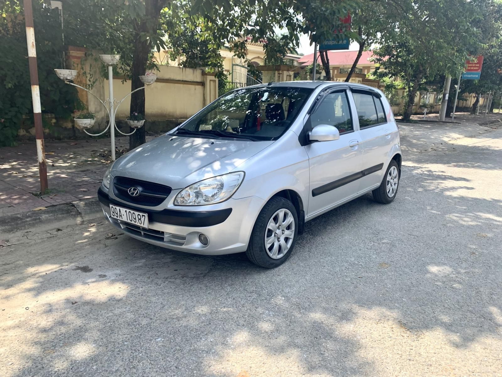 Hyundai Getz 2009 - Xe màu bạc